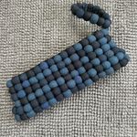 Good Luck Humans Blue Jean bubble purse Photo 0