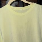 Lululemon  Love Crew III tee short sleeve neck Lemon butter pastel Pima cotton Photo 2