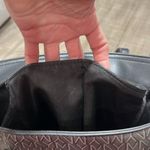 Marc New York Andrew Marc Black/ Gray Monogrammed Tote Bag VGUC Photo 8