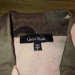 Anthropologie Lea & Viola NWOT Women’s Camouflage Denim Peplum Zip Jacket Small Photo 3