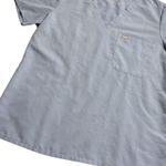 FIGS Technical Collection XL Scrub Top Light Blue V Neck Catarina Photo 1