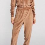 SKIMS - Velour Tank Jogger Brown Athleisure Casual Travel Resort Comfort Photo 0