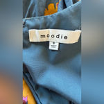 Moodie Marigold Mini Dress Size Small‎ EUC Blue Photo 6