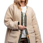 easel Reversible Jacket Quilted Starfish or Schnauzer Sherpa, Size L New w/ Tag Photo 11