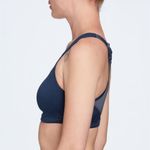 CALIA Go All Out Zip Front Sports Bra in Ardosia Slate Maximum Support Size 36D Blue Photo 2