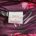 Josie Natori Freestyle Pants Purple / Pink Women’s size Medium pretty floral Photo 6