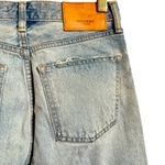 Moussy Vintage Melvin Tapered Distressed High Rise Jeans Women’s Size 25 Blue Photo 5