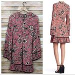 For Love & Lemons NWT Ayla Plunging Minidress - Pink - Medium Photo 2