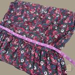 Xhilaration  Purple Floral Fit & Flare Dress Women’s M Sleeveless Casual Sundress Photo 6