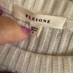 Pleione  Women's White cream Sweater size Large Photo 1