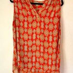 Eliane Rose  Multicolored Sleeveless Blouse Size XL Photo 0