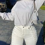 I am gia  white holly pants Photo 2