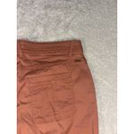 prAna Alta Hiking Shorts Womens 14 Orange 5" Chino Mid Rise Outdoor Photo 3