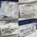 Levi's Levi’s 501 Vertical Stripes Cutoff Denim Shorts 31 Photo 13