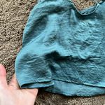 Aeropostale  Denim Blue Silky Cross Strap Going Out Top Photo 2