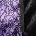 Spirit  M/L Magic Velvet Black n Purple Spooky Hooded Maxi Gown Photo 6