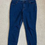 Old Navy super skinny ankle mid rise dark blue jeans in size 16 Photo 0