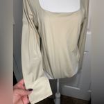 Lululemon  Wundermost Nulu Square Neck Long Sleeve Bodysuit X Large New with tags Photo 2