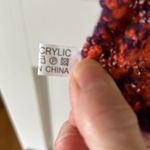 Beautiful Warm and Cozy Acrylic Blanket Scarf Purple Photo 5