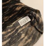 Talbots Animal Print 100% Cashmere Crewneck Sweater Sz M Photo 7