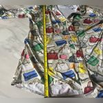 Adele Altman Vintage Button Down Purse Print Feminine Blouse Size L Size L Photo 6