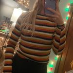 Caution to the Wind Stripe Long Sleeve Shirt Photo 2