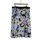 Calvin Klein Women's XL Pleated Lined Floral Midi Skirt Photo 1