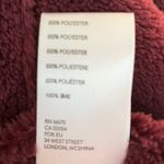 Urban Outfitters  Hoodie Plum Sherpa/ Teddy Cropped Hoodie Sz M NWT Fleece Cozy Photo 12