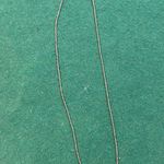 Princess Polly Gold necklace with white stone () Photo 3