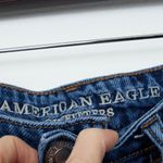 American Eagle  Distressed Tomgirl‎ Shortie Denim Jean Shorts Size 4 Photo 3