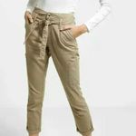 Sam Edelman New  Utility Trouser Belted Waist Cargo Pants Khaki Photo 3