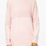 Lululemon Restful Intention Sweater in Heathered Pink Bliss Photo 0