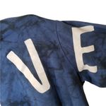 Divided  H&M Love Peace Cropped Tie Dye Sweatshirt Photo 4