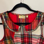 Vera Wang Princess  Red Tartan plaid xmas Holiday Dress Photo 1