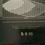 Talbots  sheer patterned black pantyhose size A women’s hosiery sheer toe 2 count Photo 4