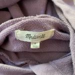 Madewell Pleat-Sleeve Shrunken Hoodie Sweatshirt Photo 13