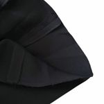 Max Mara Virgin Wool Stretch Black Trousers Dress Pants Size 12 US Photo 5