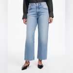 Madewell The Perfect Vintage Wide-Leg Crop Jean in Hallstead Wash Size 26 NWT Photo 1