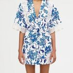 Significant Other Eleni Dress Blue Size 4 Photo 0