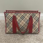 Burberry Vintage Blue Label Tote Hand Bag Nova Check Photo 0