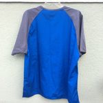 Dickies  Blue and Gray Scrubs Short Sleeve Top Photo 4