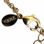 2028 Gold Tone Emerald Green Crystal Drop Necklace Photo 7