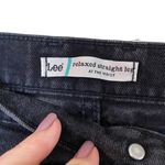 Lee Relaxed Straight Leg Black Jeans Size 18 Short Photo 2