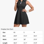 Fengbay. Tennis Dress for Women, Golf Dresses with Built in Shorts with 4 Pockets for Sleeveless Athletic Workout Dress Photo 5