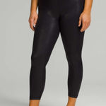 Lululemon Align High-Rise Pant Leggings 25" Shine Radiate Foil Print Black 14 Photo 0
