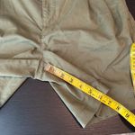 Tna Olive Green Cotton Blend Zip Fly Pocket Pleated Shorts Women's Size 4 FLAWED Photo 9