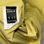 SheIn  Green Ruffle Cotton Cold Shoulder Dress(Size XS) Photo 4