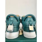 BUSCEMI Mid Sneaker, Women’s Italian Leather Hightop , Size 38 (Euro) Petrol NWT Green Photo 8