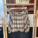 Free People  Las Palmas Sailor Shorts 100% Cotton Harem Plaid - Sz Med 🧡🎀 Photo 4