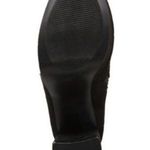 Madden Girl NIB  Orchidd Black High Block 4” Heel Faux Suede Stretch Boots 9.5M Photo 2